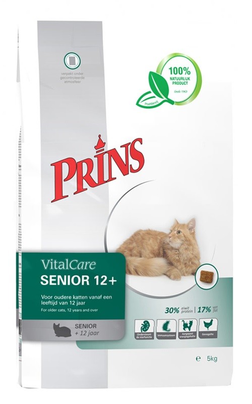 Prince VitalCare Senior 12+ kattfoder