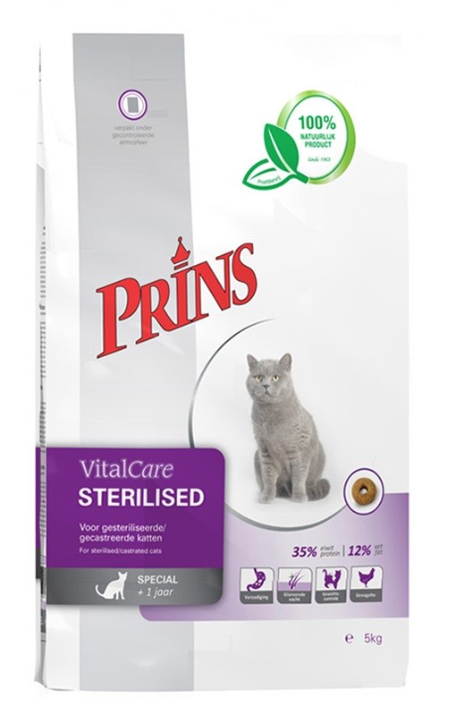 Prins VitalCare Sterilised kattfoder