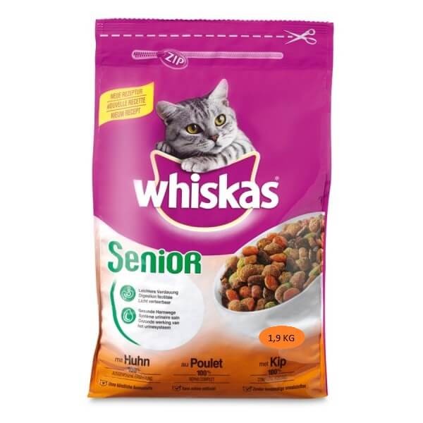 Whiskas Senior 7+ med kyckling kattfoder