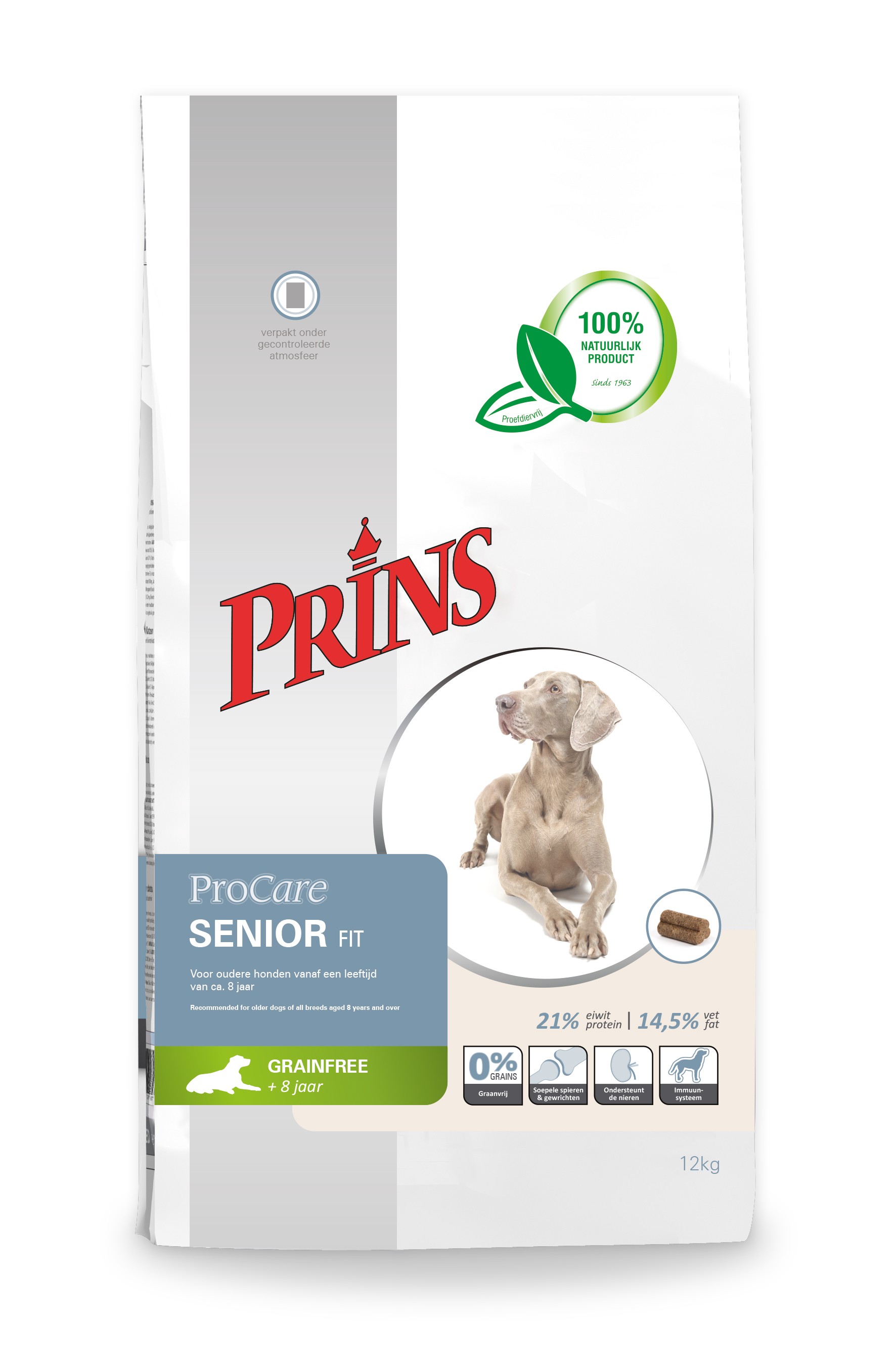 Prins ProCare Grain Free Senior Fit hundfoder