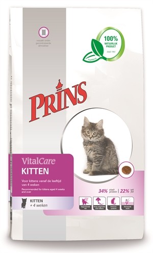 Prince VitalCare Kitten kattfoder