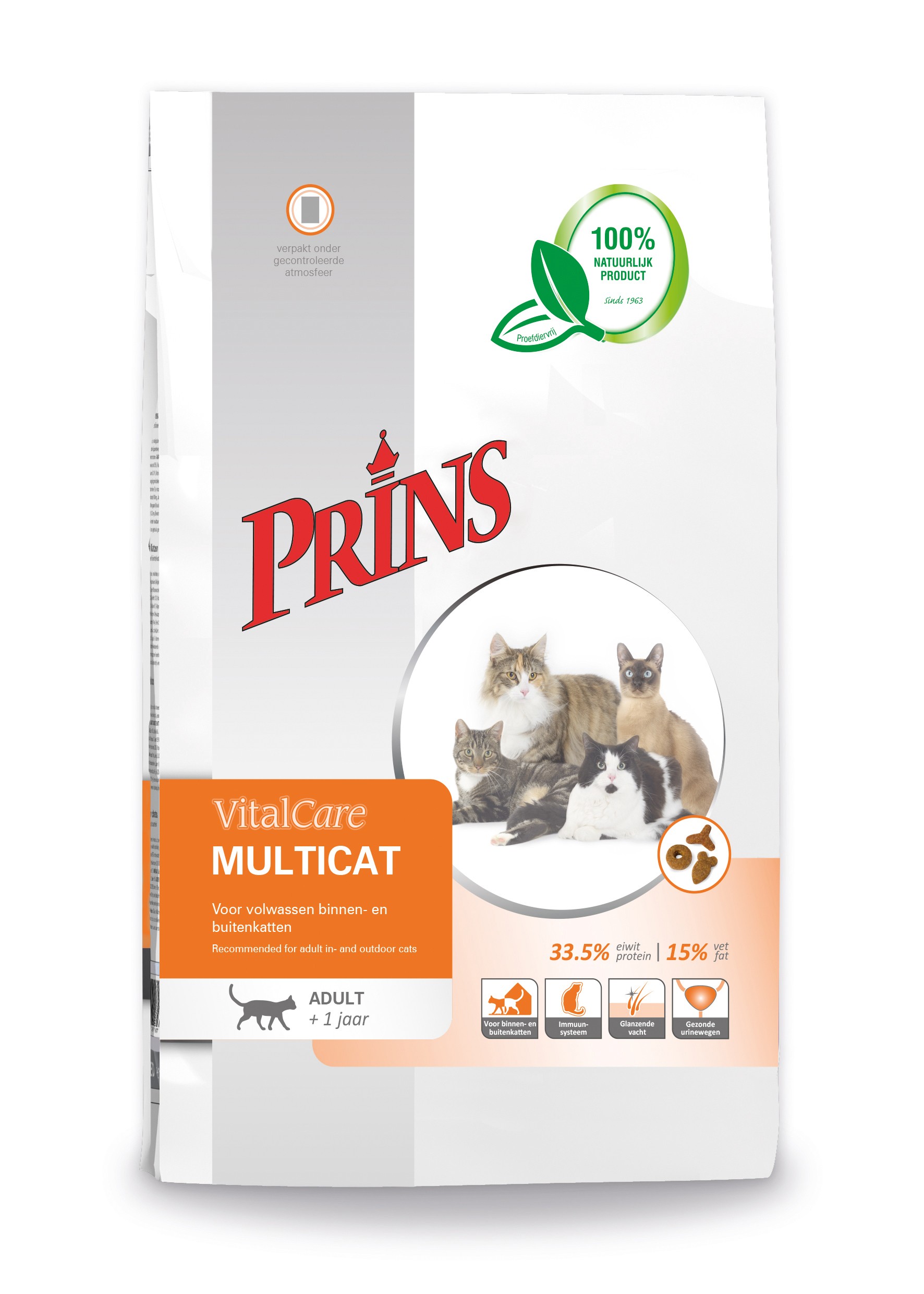 Prince VitalCare Multicat kattfoder