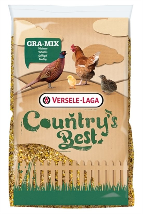 Versele Laga Country's Best GRA-Mix blandat spannmålsfoder för fågel