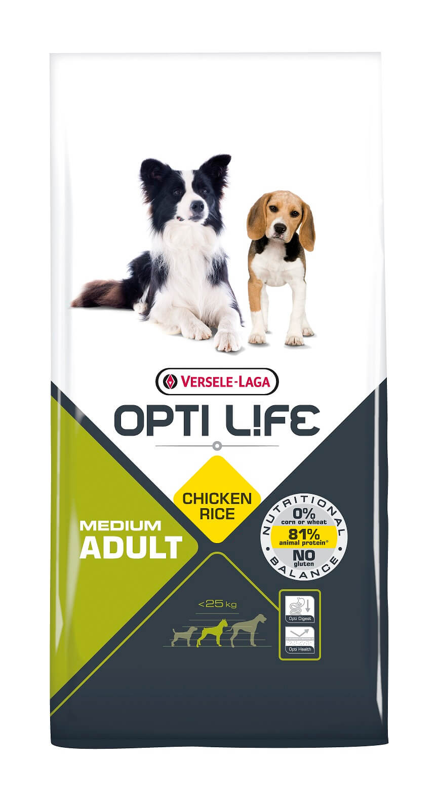 Opti Life Adult Medium hundfoder