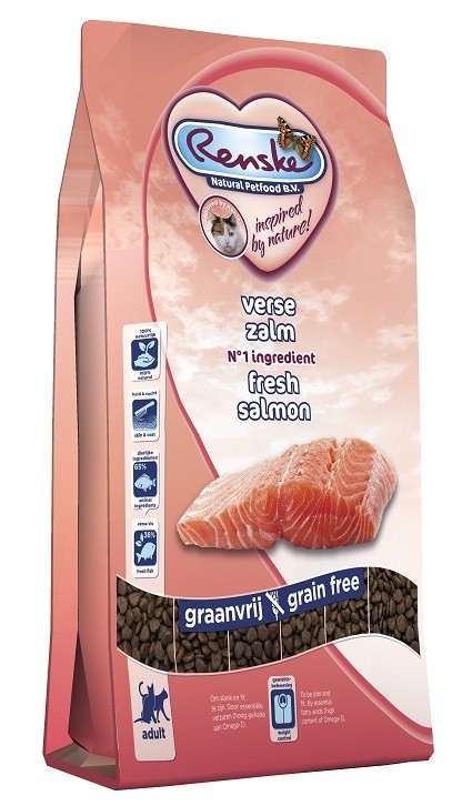 Renske Grain Free Super Premium freshly prepared lax kattfoder