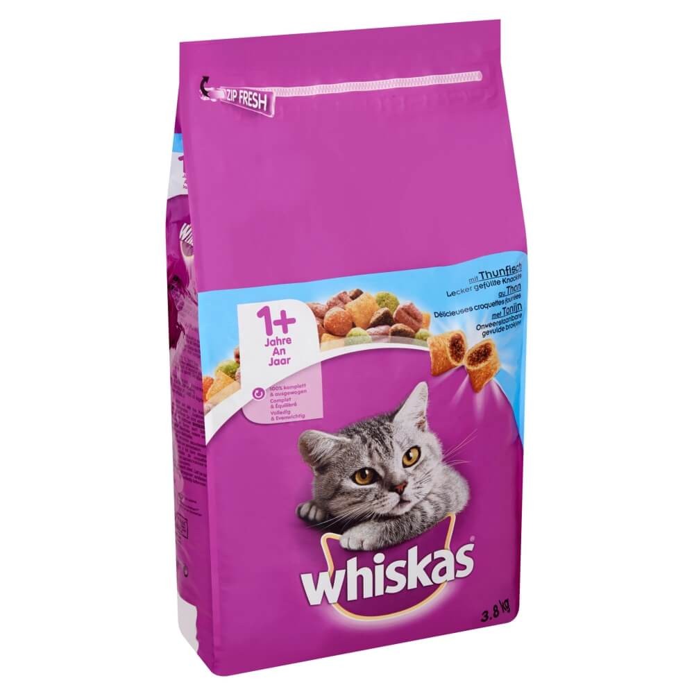 Whiskas Adult 1+ med tonfisk kattfoder