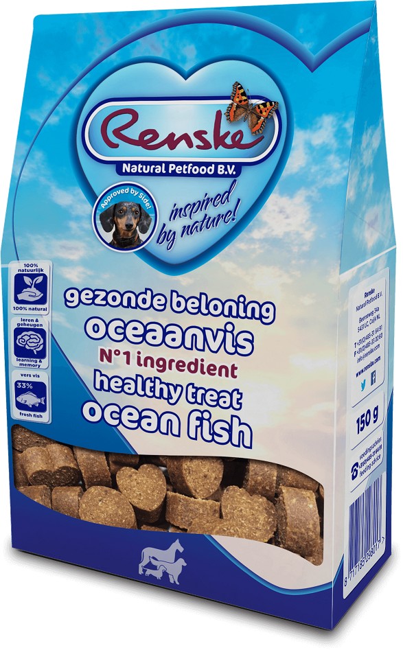 Renske Healthy Treat havsfisk hundgodis