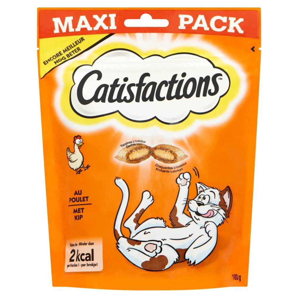 Catisfactions med kyckling maxipack kattgodis