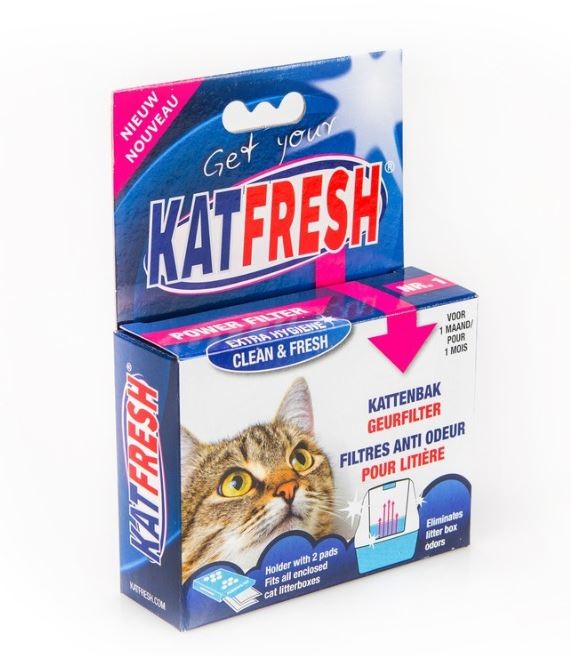 Katfresh luktborttagare för kattlåda