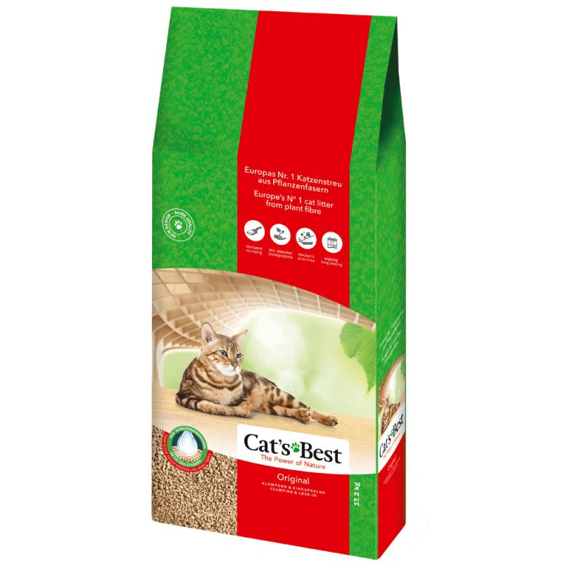 Cats Best Oko Plus kattsand (17,2 kg)