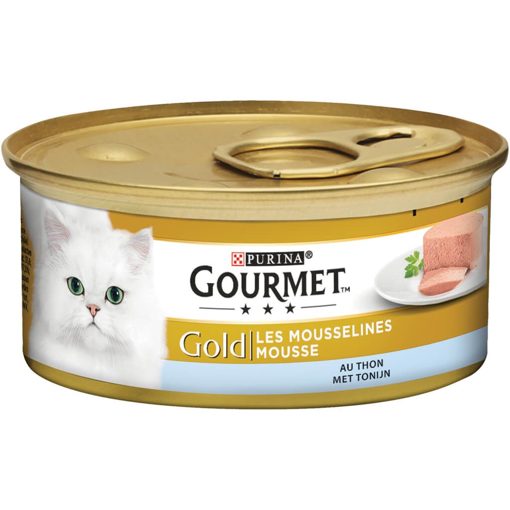 Gourmet Gold Mousse med tonfisk våtfoder katt (85 g)