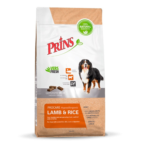 Prins ProCare Hypoallergenic med lamm och ris hundfoder