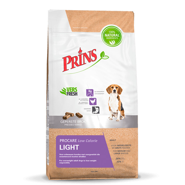 Prins ProCare Low Calorie Light hundfoder