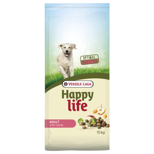 Happy Life Adult med lamm hundfoder