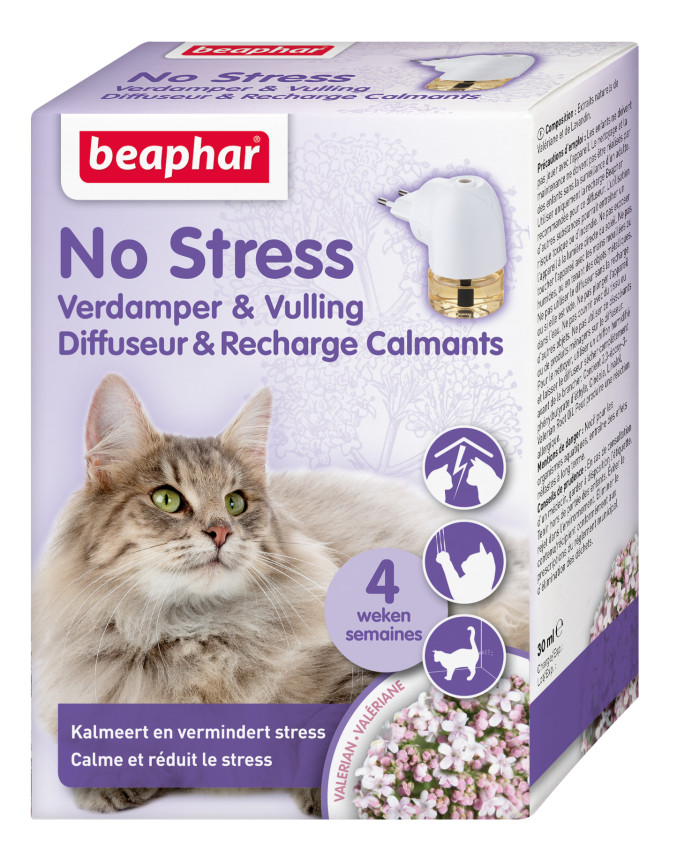 Beaphar No Stress lugnande diffuser för katt inkl. påfyllning