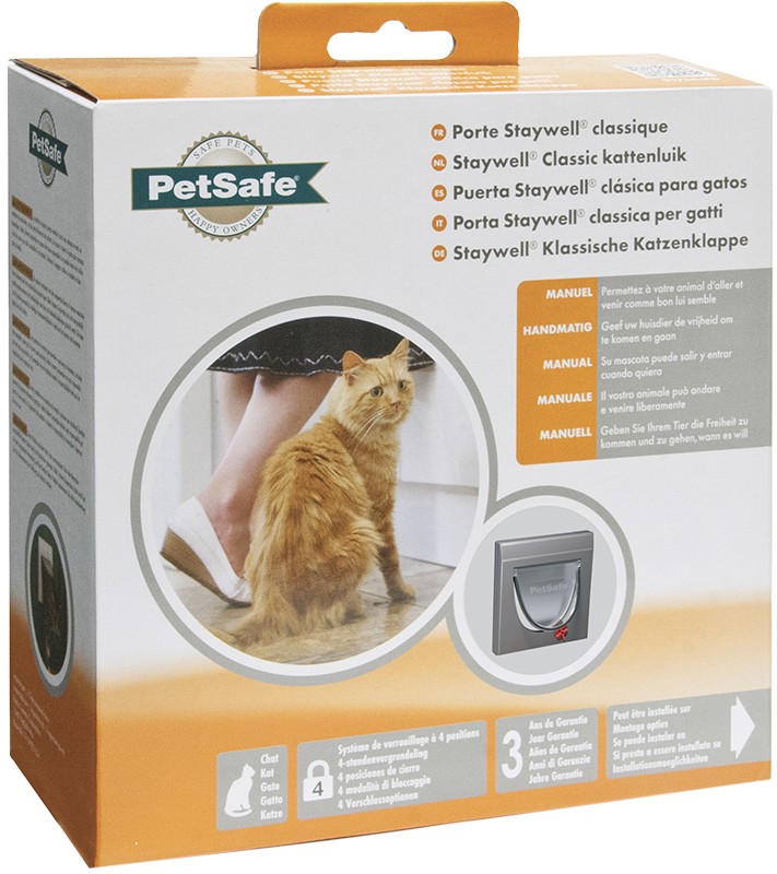 Staywell 915 Classic kattenluik - 4 way