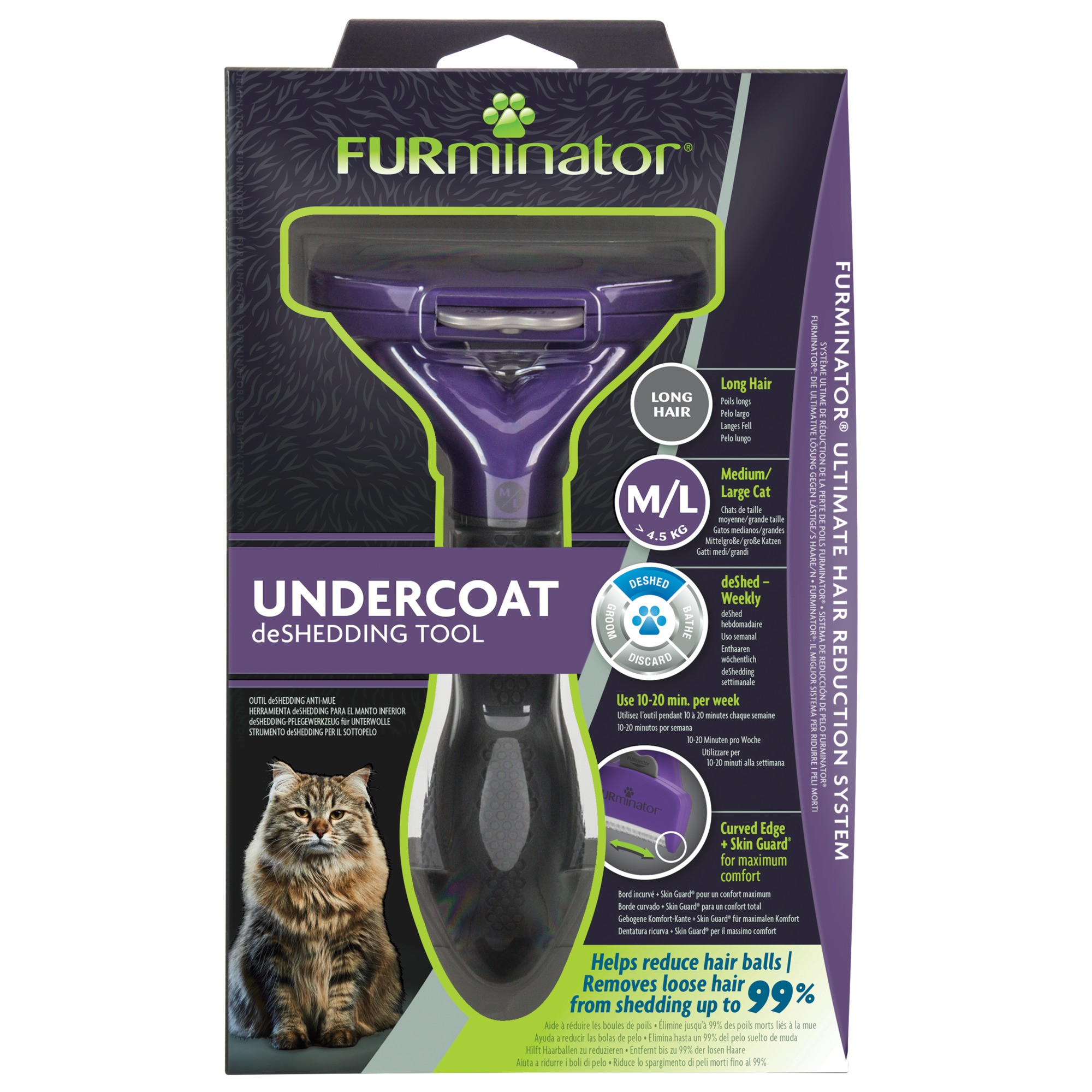 FURminator Kat lang haar