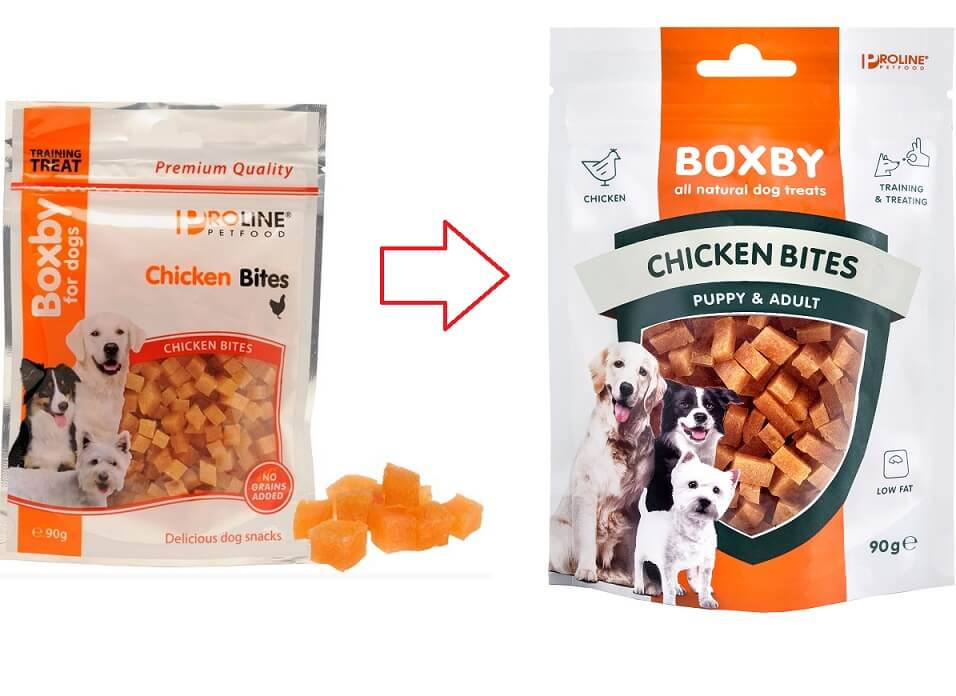 Boxby Chicken Bites hundgodis