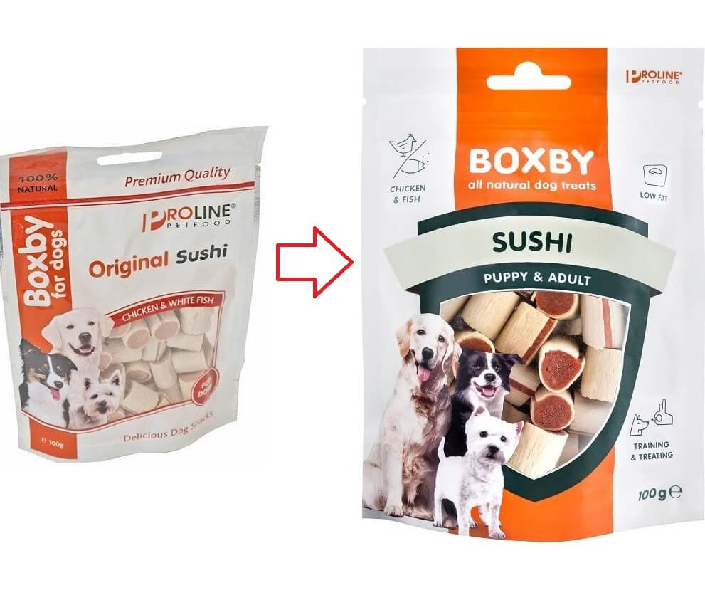 Boxby Original Sushi hundgodis