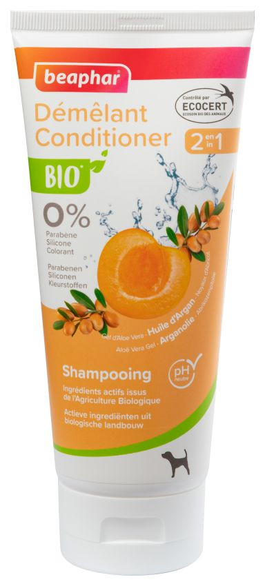 Beaphar Bio Shampoo tube conditioner 2 in 1 voor de hond