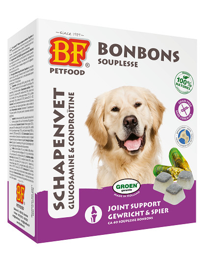 BF Petfood Fårfett Souplesse bonbons för hundar