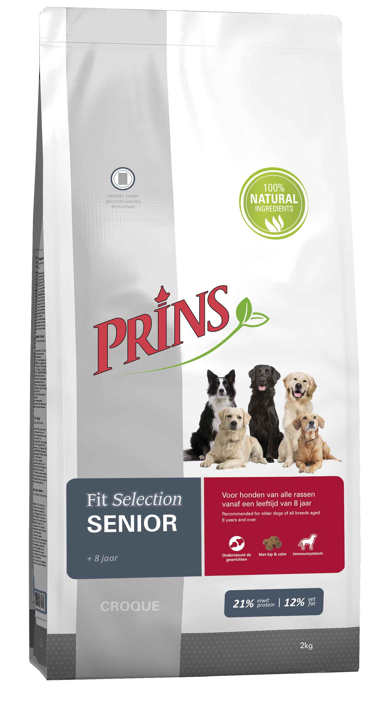 Prince Fit Selection Senior hundfoder