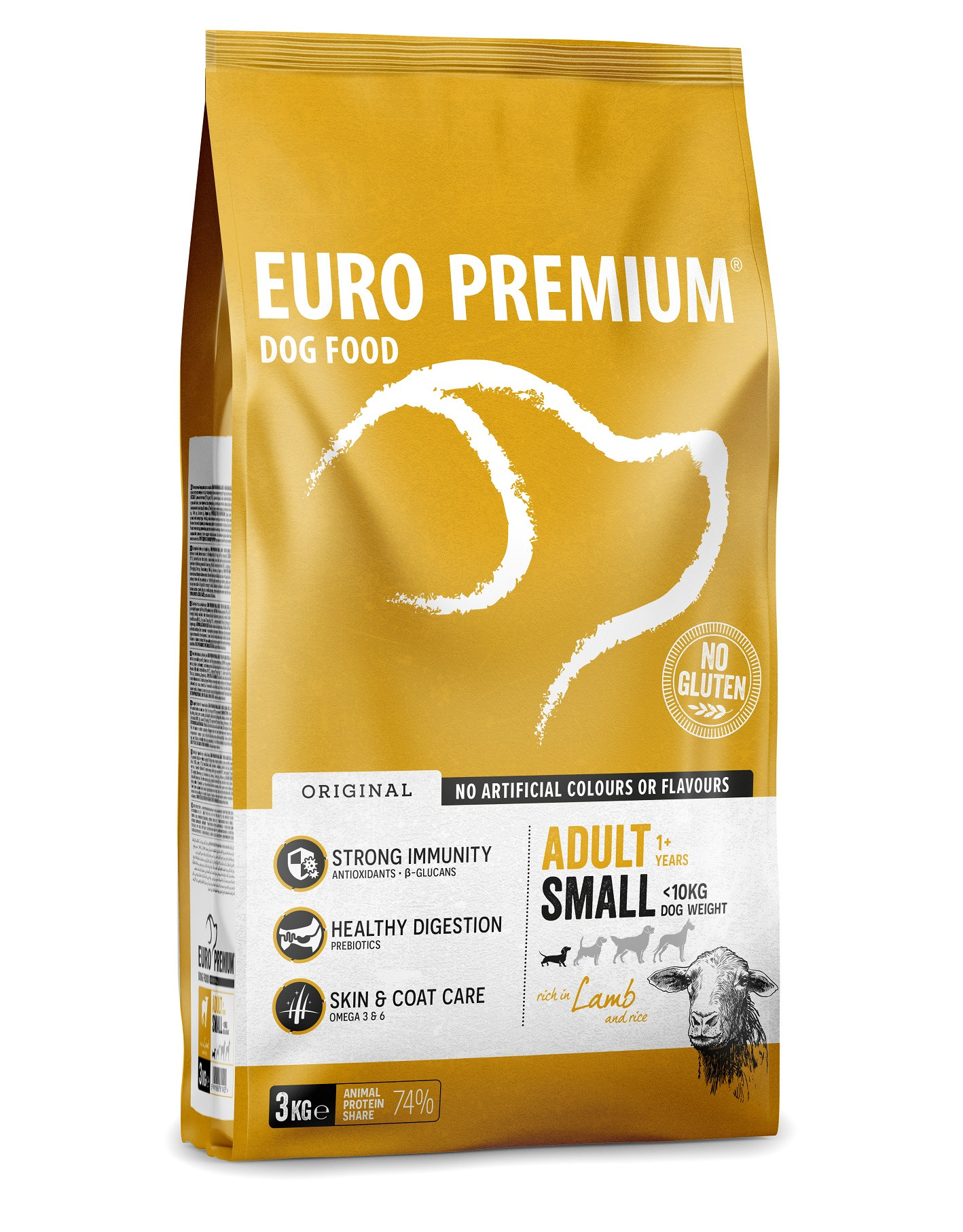 Euro Premium Adult Small w/Lamb & Rice hondenvoer