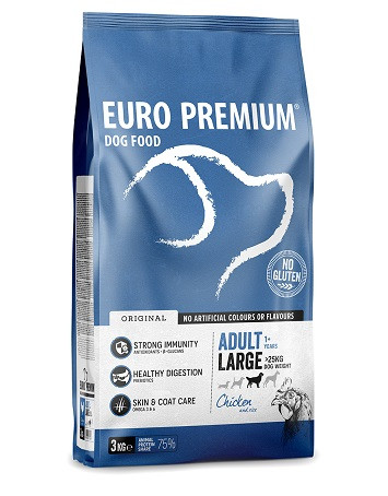 Euro Premium Adult Large Chicken & Rice hondenvoer