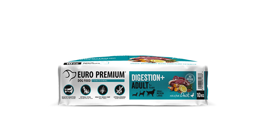 Euro Premium Grainfree Adult Digestion+ Duck & Potatoes hondenvoer