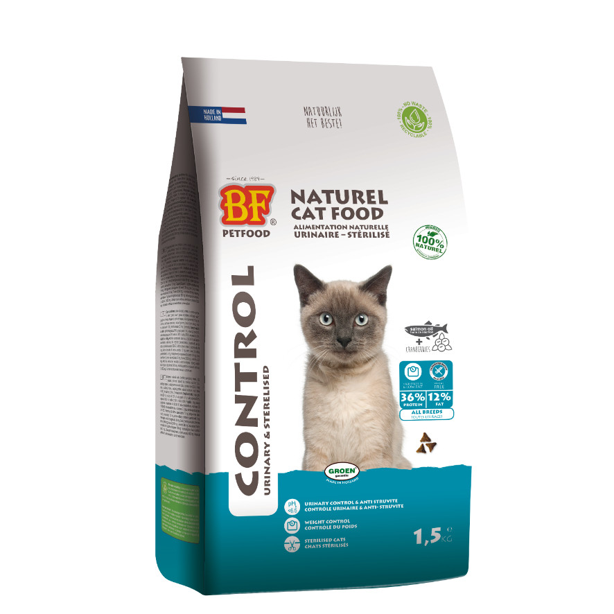 Biofood Control Urinary & Sterilised kattenvoer