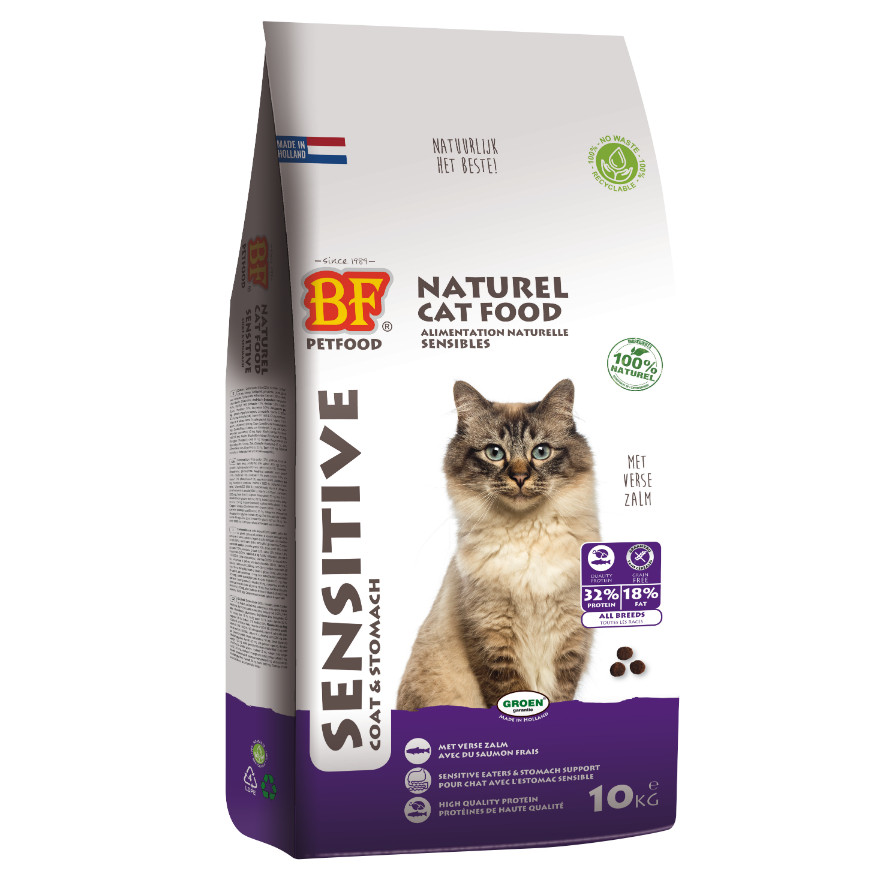 Biofood Sensitive Coat & Stomach kattenvoer