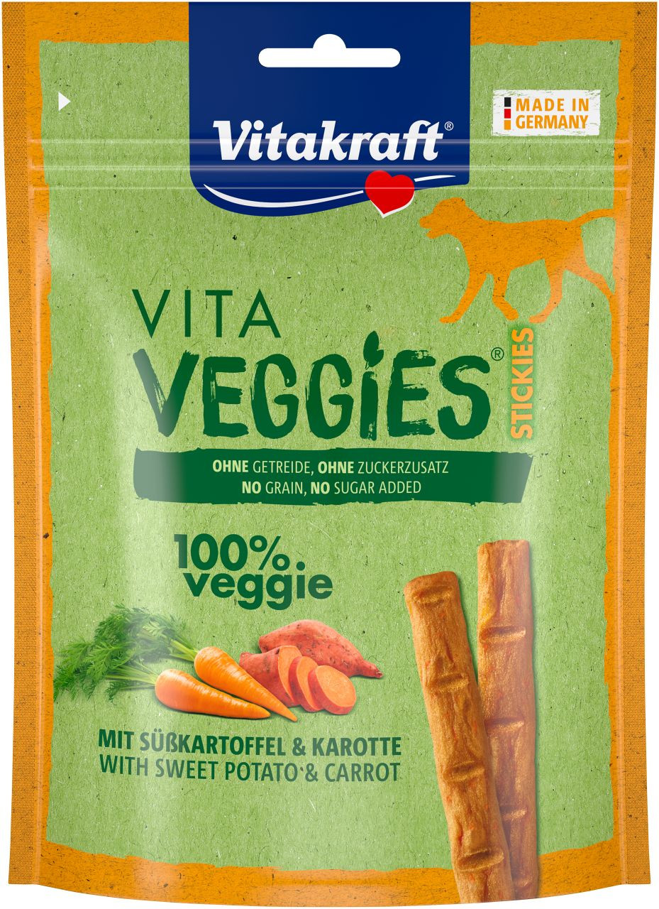 Vitakraft Vita Veggies Sticks med sötpotatis hundgodis (80 g)