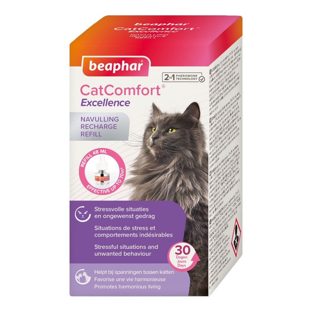 Beaphar CatComfort Excellence lugnande diffuser för katt (48 ml)