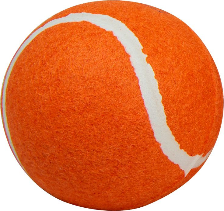 Stor tennisboll orange för hund