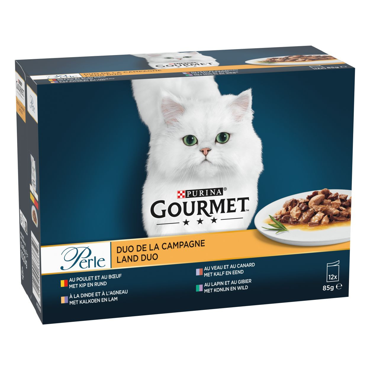 Purina Gourmet Perle Land Duo våtfoder katt