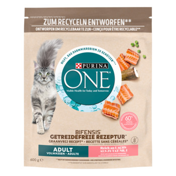 Purina One Grain Free Adult med lax kattfoder