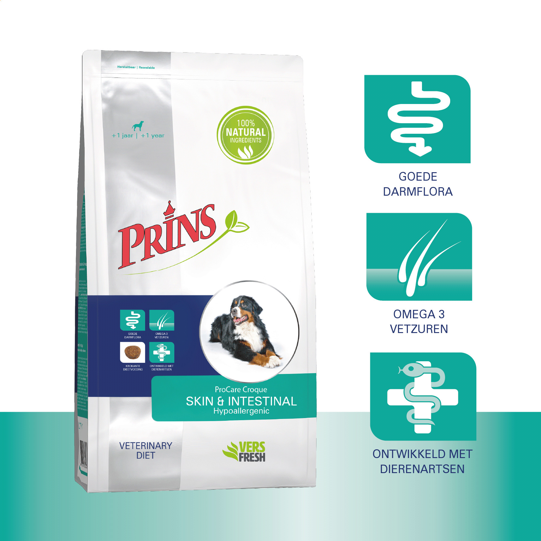 Prins ProCare Croque Veterinary Diet Skin Support hundfoder