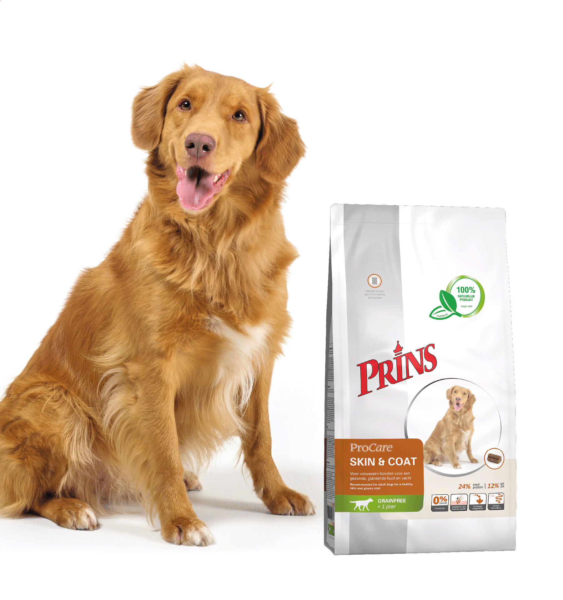 Prins ProCare Grain Free Skin & Coat hundfoder