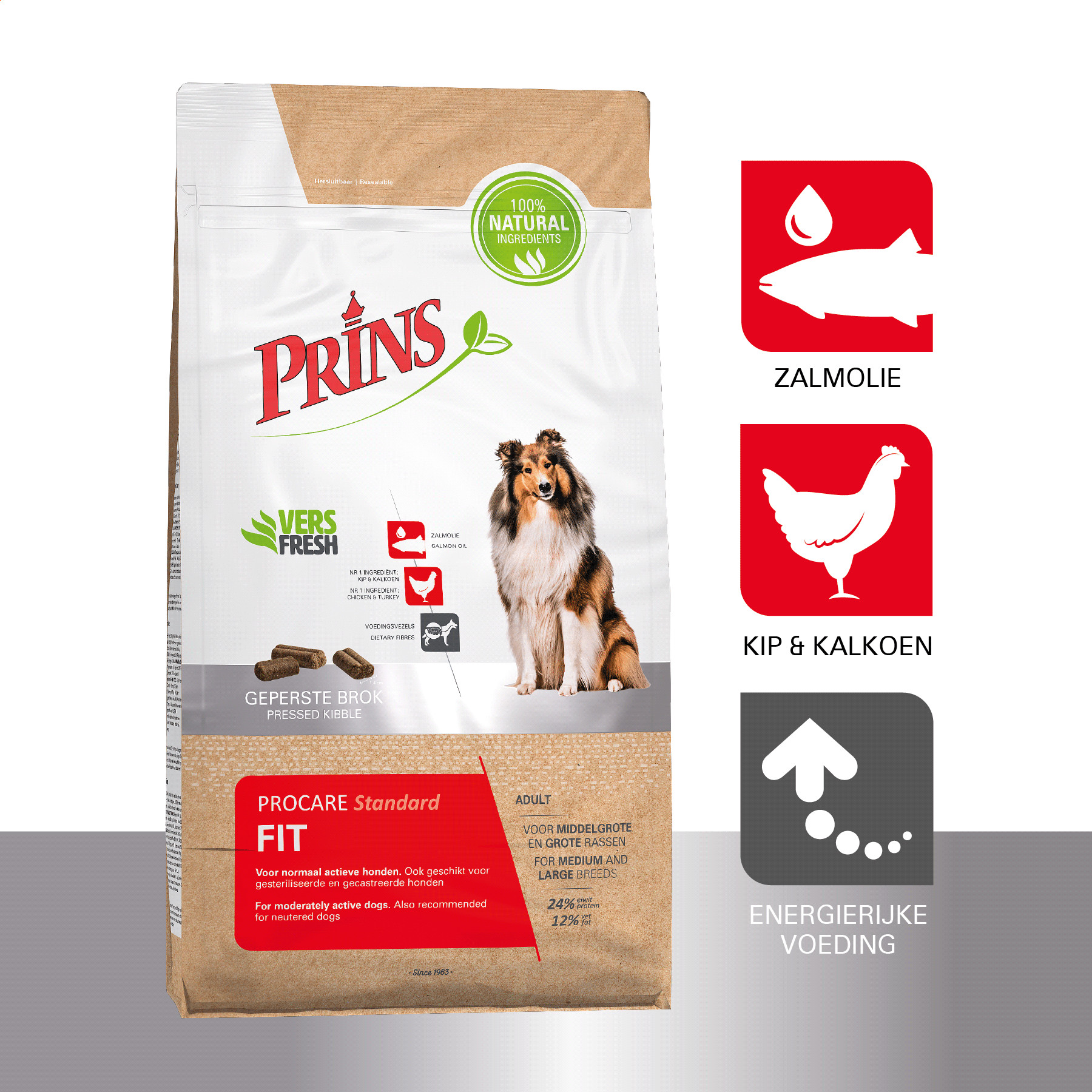 Prins ProCare Standard Fit hundfoder