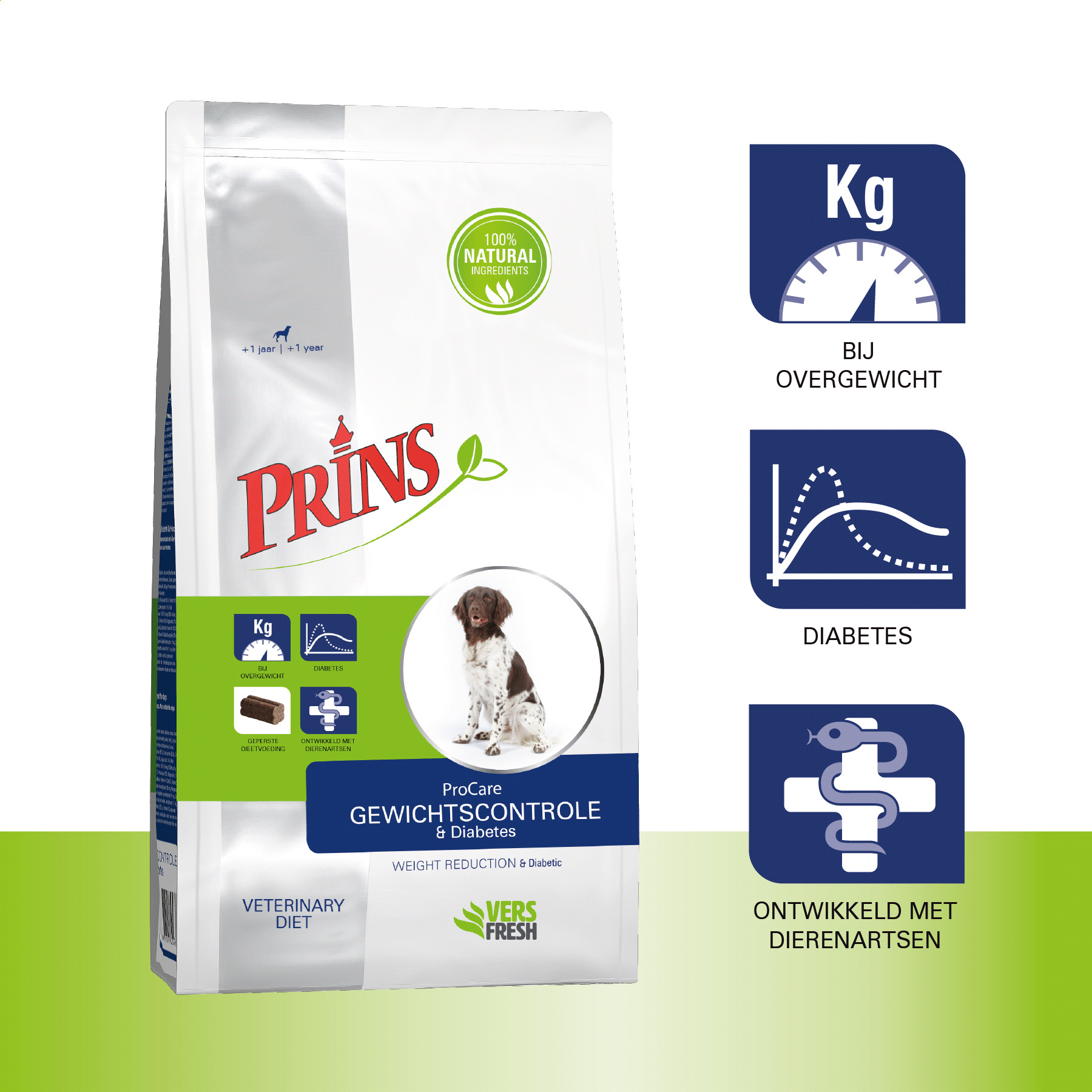 Prins ProCare Diet Weight Reduction & Diabetic hundfoder