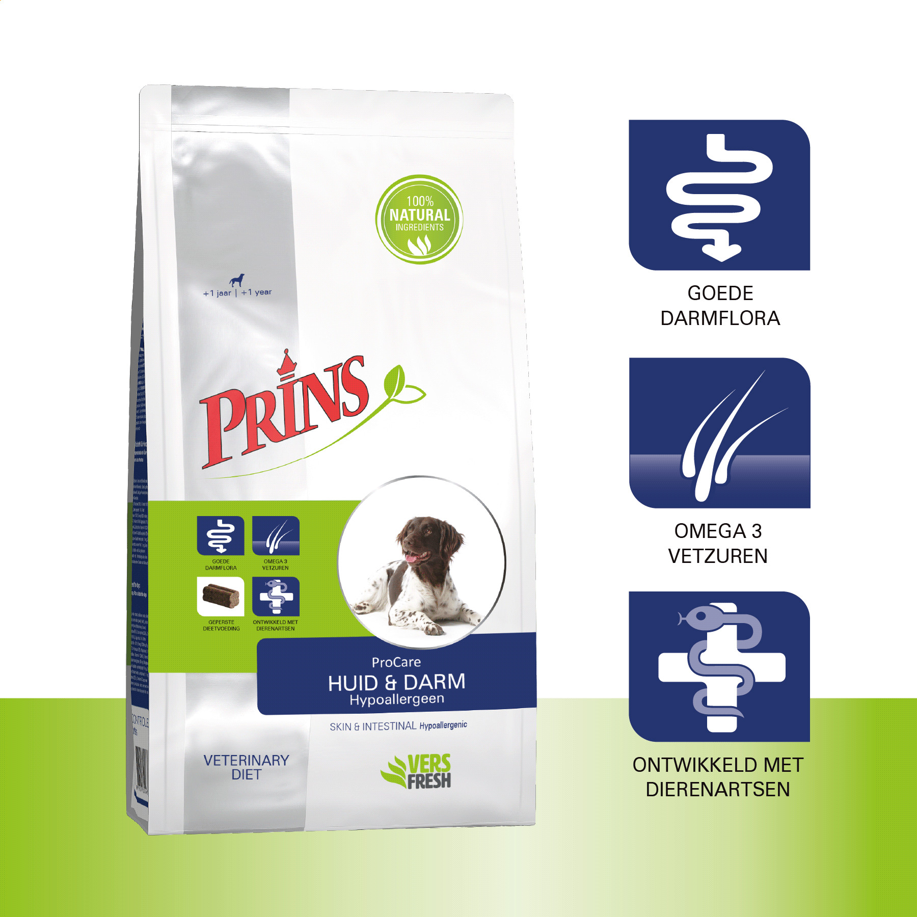 Prins ProCare Pressed Veterinary Diet Skin Support hundfoder