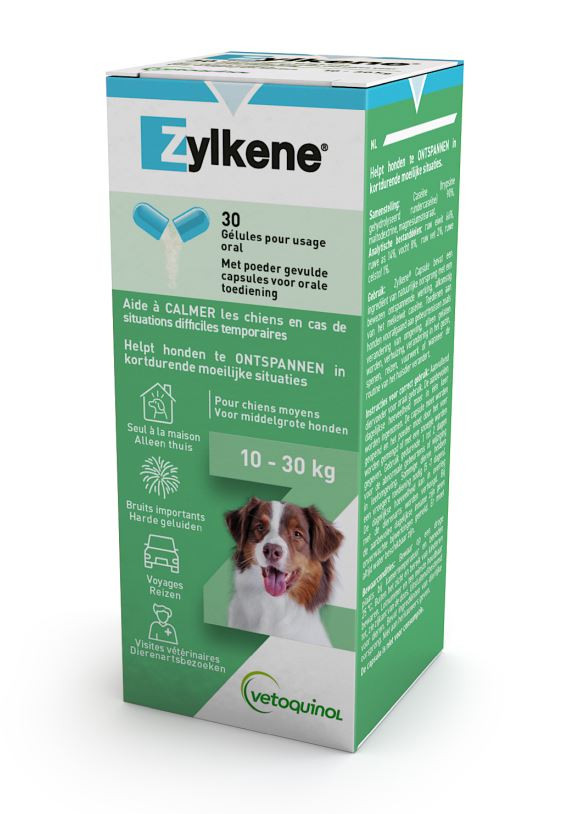 Zylkene Kapslar 225 mg för hund (10 - 30 kg) (30 st)