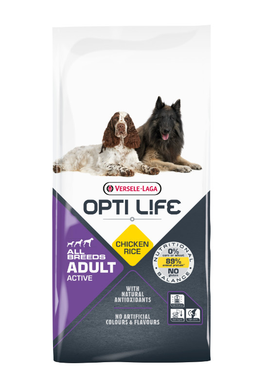 Opti Life Adult Active hundfoder