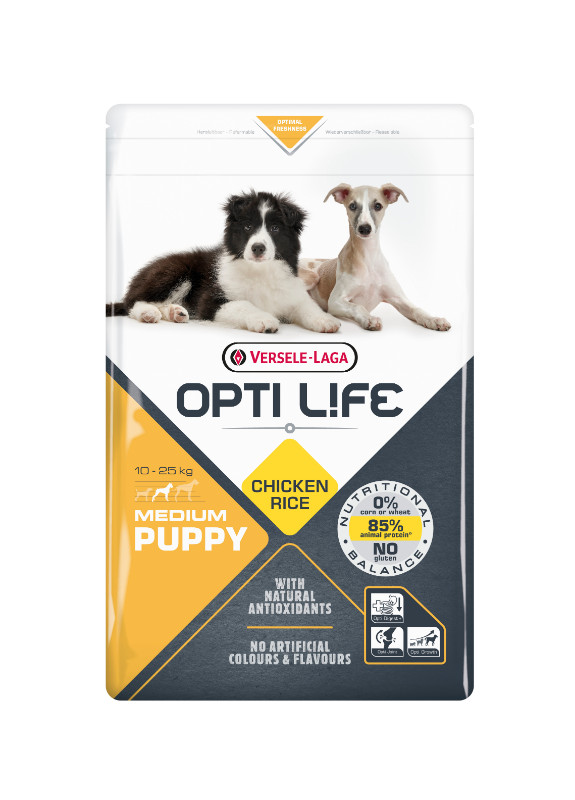 Opti Life Puppy Medium hundfoder