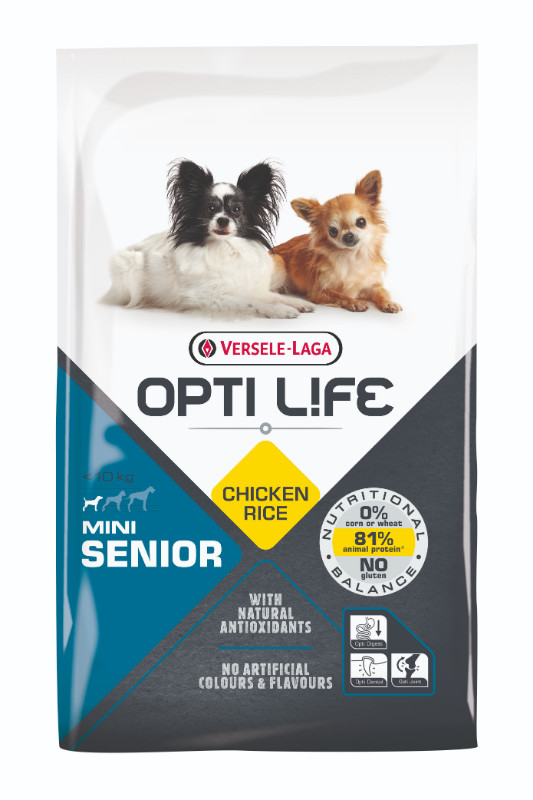 Opti Life Senior Mini hundfoder