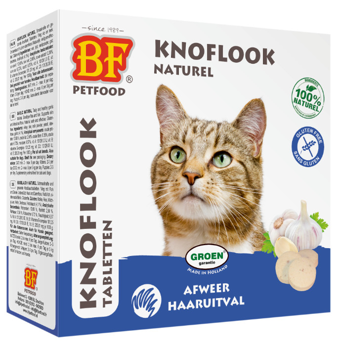 BF Petfood Tabletter med vitlök för katt