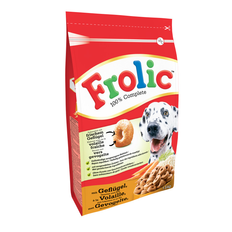 Frolic med fågel hundfoder