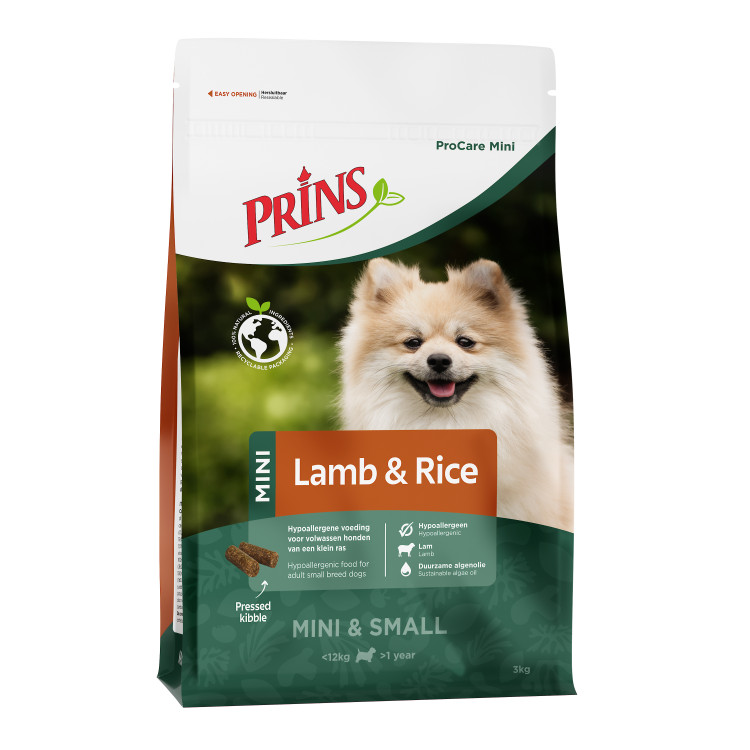 Prins ProCare Mini med lamm och ris hundfoder