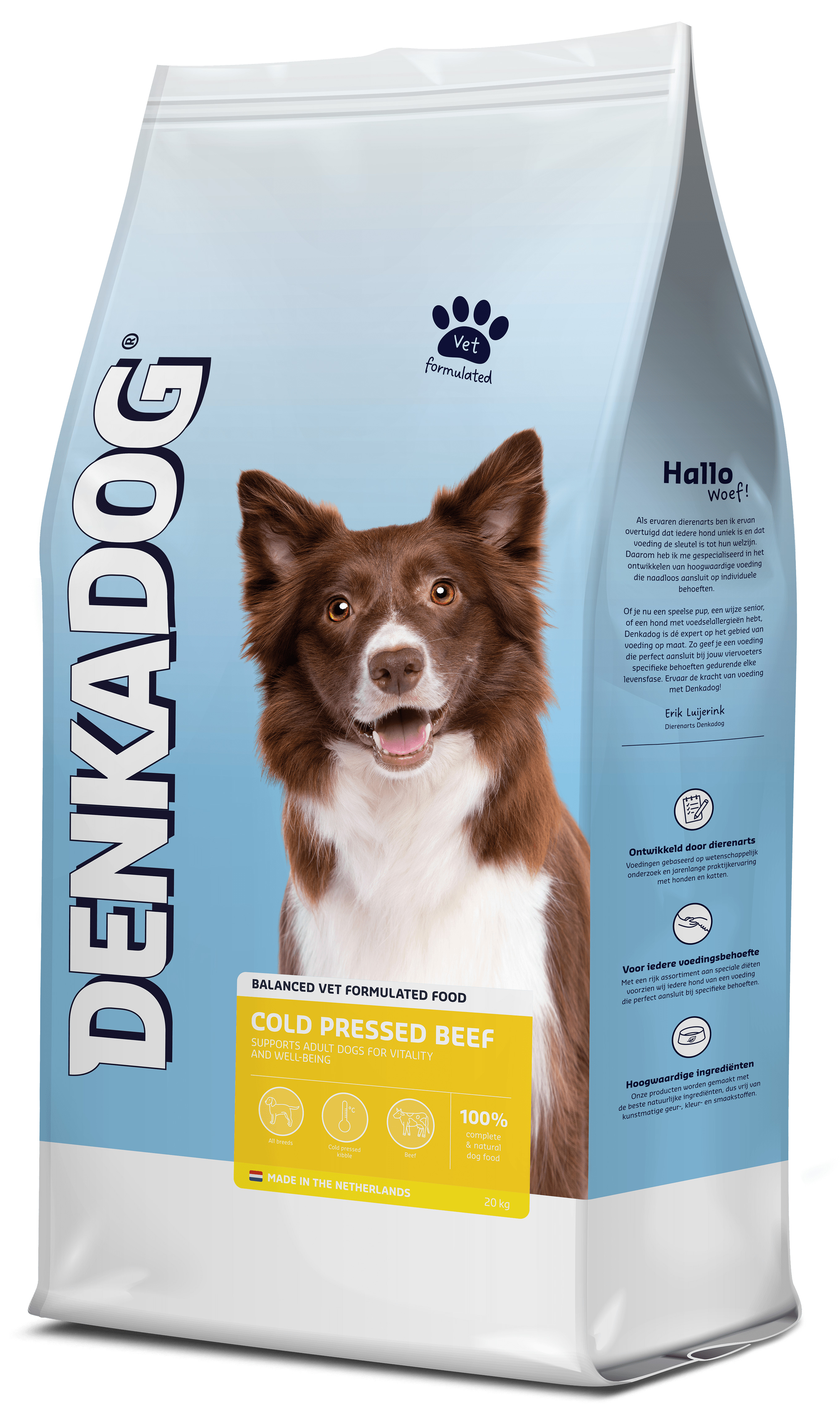 Denkadog Cold Pressed Beef hundfoder