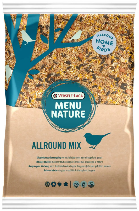 Versele-Laga Menu Nature Allround Mix / Wild Bird Feed ströfoder för vildfåglar